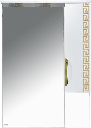 Зеркало-шкаф Misty Престиж 60 R золотая патина