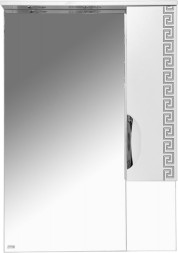 Зеркало-шкаф Misty Престиж 60 R серебряная патина