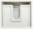 Тумба с раковиной Эстет Dallas Luxe 100 подвесная, 1 ящик, под стиральную машину, L