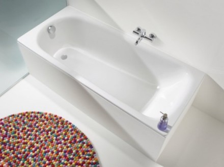 Стальная ванна Kaldewei Advantage Saniform Plus 180x80 375-1 с покрытием Anti-Slip