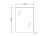 Зеркало Jacob Delafon Structura 80 см, EB1209-NF, белый