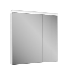 Зеркальный шкаф Owl Ragnar OW020400 80 см c Led подсветкой, белый