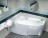 Акриловая ванна Ravak Asymmetric 150 L с ножками