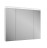 Зеркальный шкаф Owl Ragnar OW020500 100 см c Led подсветкой, белый