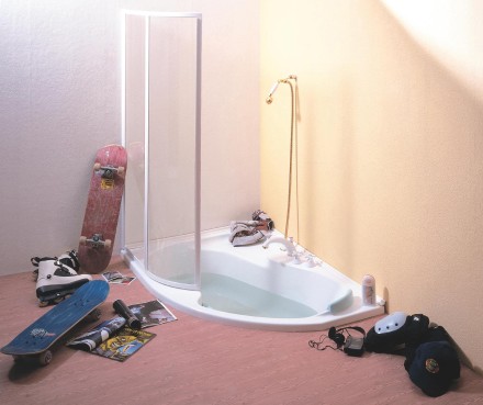 Акриловая ванна Ravak Rosa I L 150 см с ножками