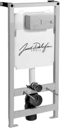 Комплект  Система инсталляции для унитазов Jacob Delafon E5504-NF + Унитаз подвесной Jacob Delafon Escale E1306 + Кнопка смыва Jacob Delafon E4316-CP
