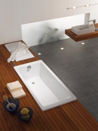 Стальная ванна Kaldewei Advantage Saniform Plus 180x80 375-1 с покрытием Easy-Clean