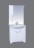 Зеркало-шкаф Misty Сицилия 85 L с подсветкой, белая эмаль