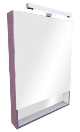 Зеркальный шкаф Roca The Gap 80 ZRU9302753, цвет фиолетовый