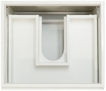 Мебель для ванной Эстет Dallas Luxe 100 подвесная, 1 ящик, под стиральную машину, L