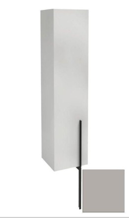 Пенал Jacob Delafon Nouvelle Vague 35 см, EB3047G-N21, цвет серый титан глянцевый, левый