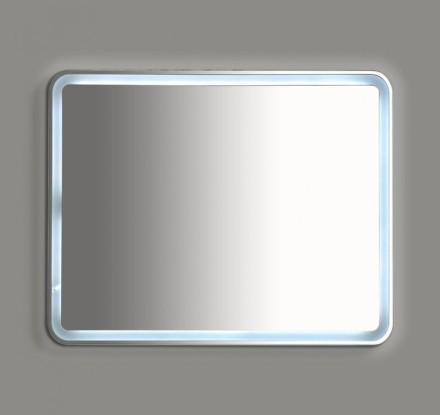 Зеркало Misty Неон 3 LED 100x80, сенсор на корпусе