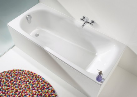 Стальная ванна Kaldewei Advantage Saniform Plus 160-70 362-1 / с покрытием Easy-Clean