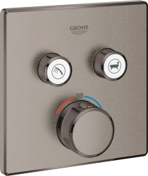 Термостат Grohe Grohtherm SmartControl 29124AL0 для ванны с душем, темный графит