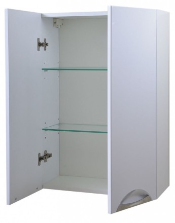 Шкаф навесной Emmy Рокси 60 см, rox60bel, 2 двери, белый