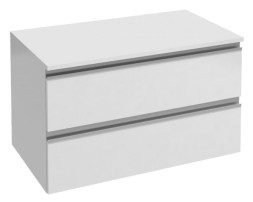 Шкаф подвесной Jacob Delafon Vox 80 EB2061-RA-G1C, цвет - белый блестящий лак, 80 х 46 см
