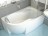 Акриловая ванна Ravak Rosa 95 R 160 см с ножками