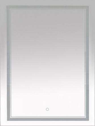 Зеркало Misty Неон 2 LED 60x80, сенсор на зеркале