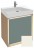 Тумба под раковину Jacob Delafon Rythmik Pure 65 см EB1770-G1D, цвет жасмин глянцевый
