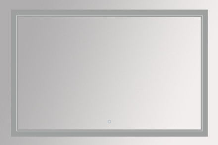 Зеркало Misty Неон 2 LED 120х80, сенсор на зеркале