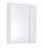Зеркало-шкаф Roca Ronda 80 см ZRU9303009, цвет бетон, белый глянцевый