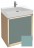 Тумба под раковину Jacob Delafon Rythmik Pure 65 см EB1770-G1I, цвет ментол глянцевый