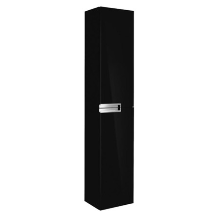 Шкаф-пенал Roca Victoria Nord Black Edition ZRU9000095, цвет черный глянец