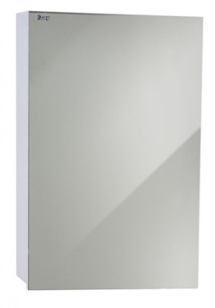 Зеркальный шкаф Emmy Вэла 50 см, wel50bel, белый, левый/правый