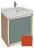Тумба под раковину Jacob Delafon Rythmik Pure 65 см EB1770-G1J, цвет маковый глянцевый