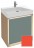 Тумба под раковину Jacob Delafon Rythmik Pure 65 см EB1770-G1K, цвет алый глянцевый
