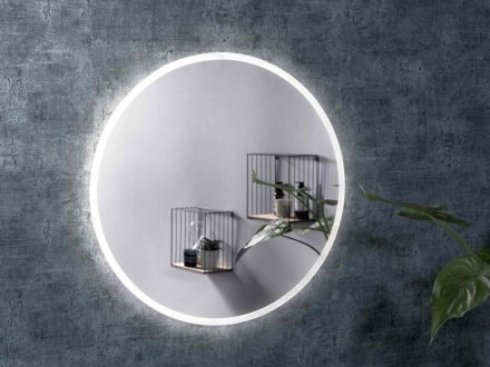 Зеркало Jacob Delafon 50 см, EB1450-NF круглое, с подсветкой