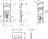 Комплект  Система инсталляции для унитазов Geberit Duofix Платтенбау 458.125.21.1 4 в 1 с кнопкой смыва + Унитаз подвесной Villeroy &amp; Boch Venticello