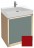 Тумба под раковину Jacob Delafon Rythmik Pure 65 см EB1770-G99, цвет магма глянцевый
