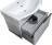Комплект  Унитаз-компакт AM.PM Tender C45A8700SC безободковый + Мебель для ванной STWORKI Хельсинки 65
