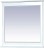 Зеркало Misty Герда 70 с подсветкой, белая эмаль