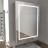 Зеркальный шкаф Emmy Родос 50 см, rod50mir1, с подсветкой, 1 дверь, белый