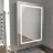 Зеркальный шкаф Emmy Родос 60 см, rod60mir1, с подсветкой, 1 дверь, белый