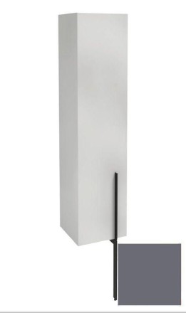 Пенал Jacob Delafon Nouvelle Vague 35 см, EB3047G-G1F, цвет насыщенный серый глянцевый, левый