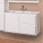 Мебель для ванной Misty Барселона 90 белая эмаль