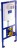 Комплект  Система инсталляции для унитазов Villeroy &amp; Boch 9224 6100 + Унитаз подвесной Villeroy &amp; Boch O.Novo 5660HR01 alpin, безободковый + Кнопка с